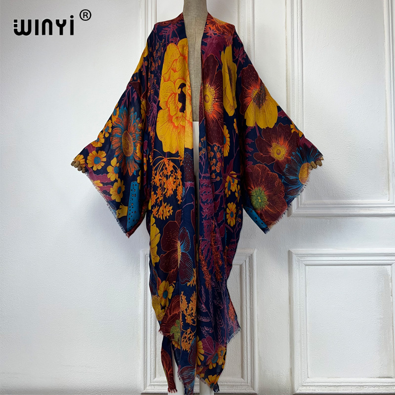 WINYI Africa Fashion Summer Ki - Cover Up Kaftan ulasan dan harga