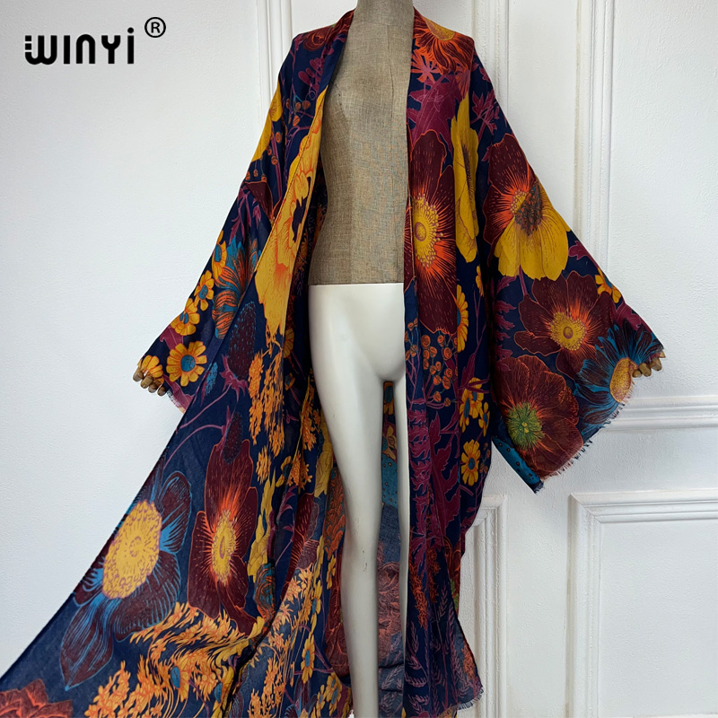 WINYI Africa Fashion Summer Ki - Cover Up Kaftan ulasan dan harga
