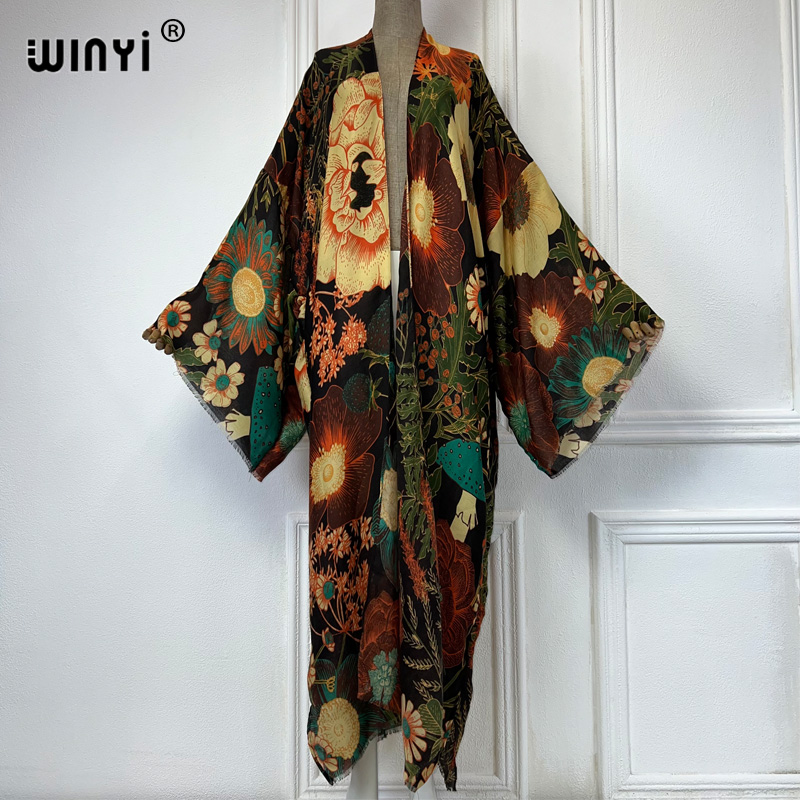WINYI Africa Fashion Summer Ki - Cover Up Kaftan ulasan dan harga