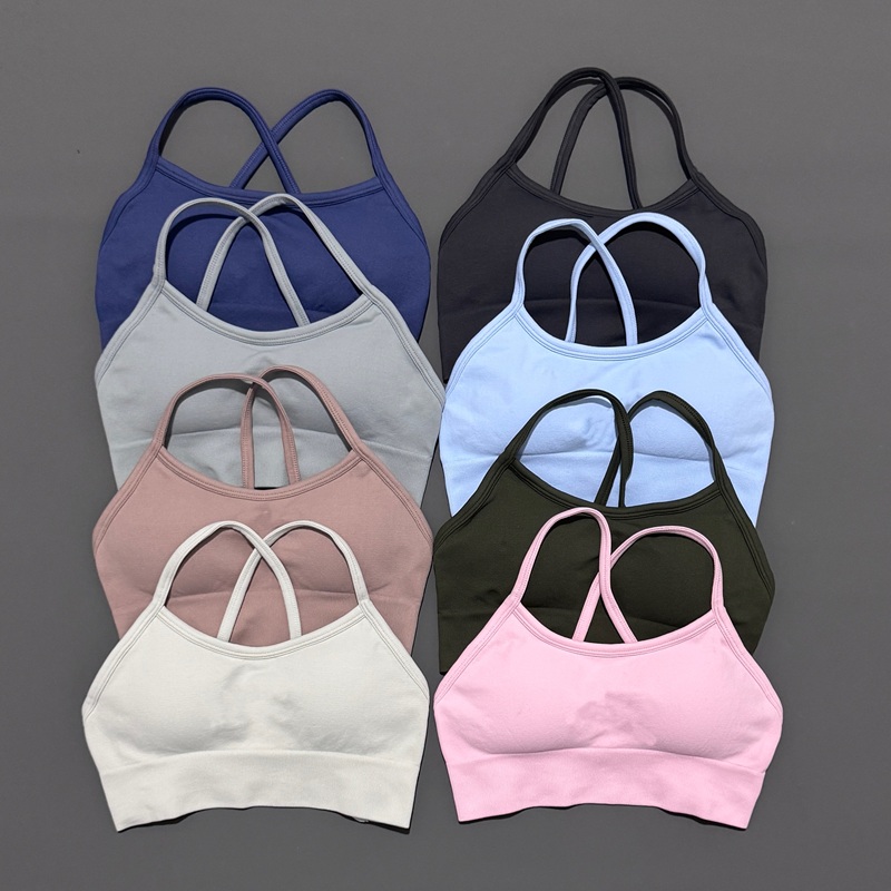 Histello Backless Sports Bra W - Crop Top Crochet ulasan dan harga