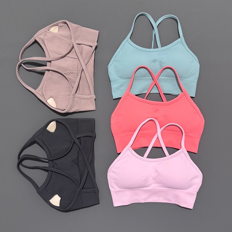 Histello Backless Sports Bra W - Crop Top Crochet ulasan dan harga
