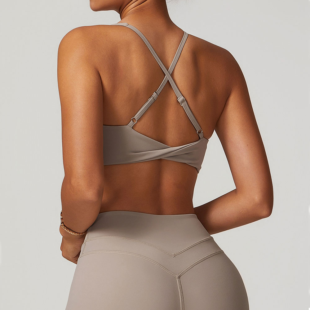 JUREN Sports Bra Women Fitness - Bralette Triangle Set ulasan dan harga