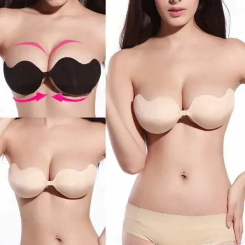 Women Sexy Strapless Invisible - Bralette Triangle Set ulasan dan harga