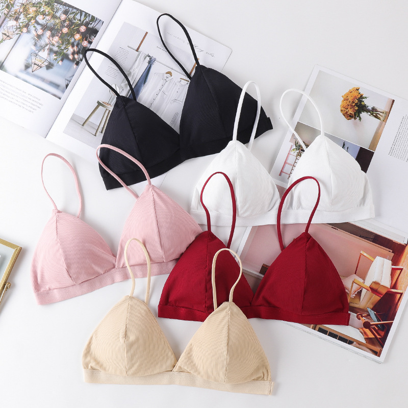 3D Sexy Lingerie Seamless Spor - Bralette Triangle Set ulasan dan harga